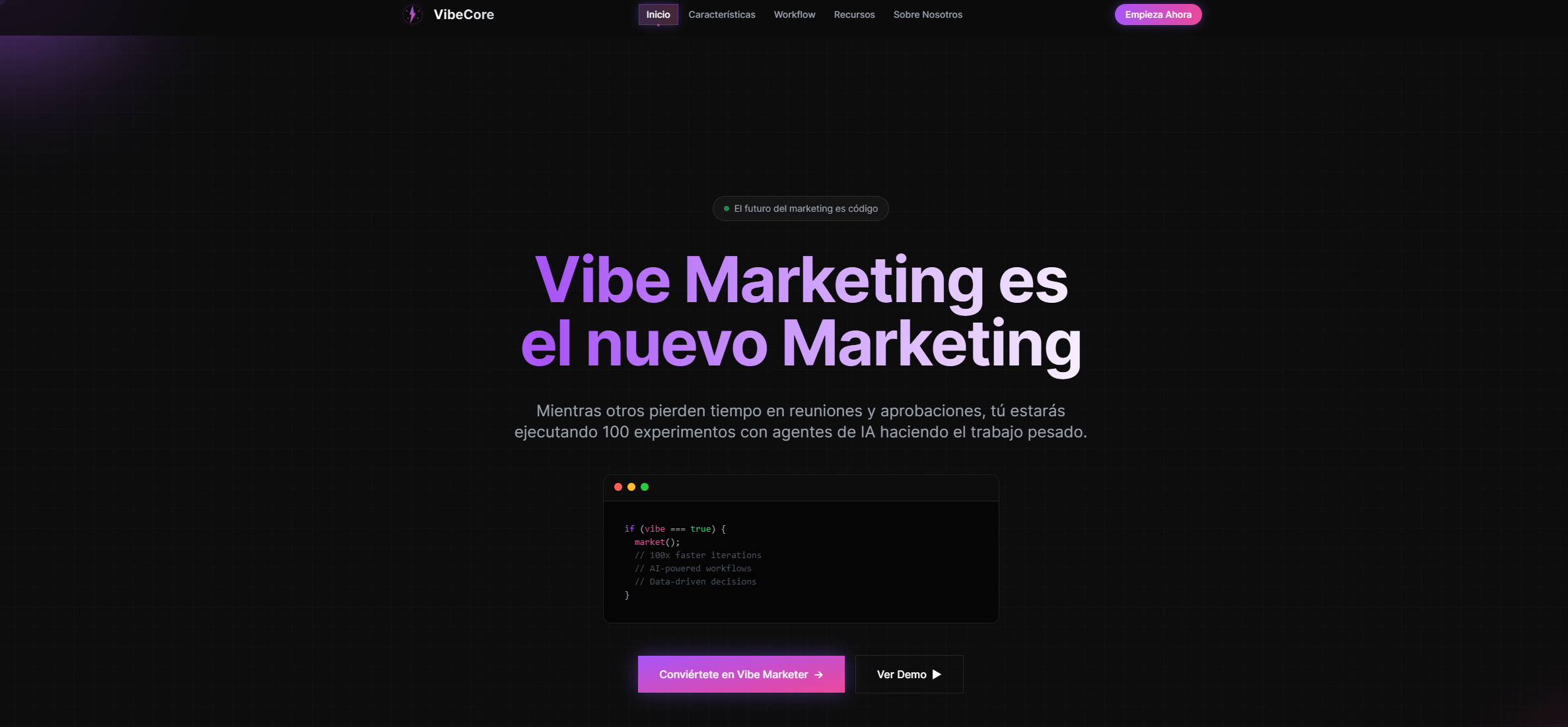 Plataforma SaaS de Marketing con IA